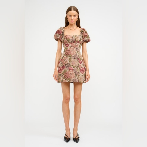 Sofie The Label Dresses & Skirts - 💘 Floral printed jacquard mini dress